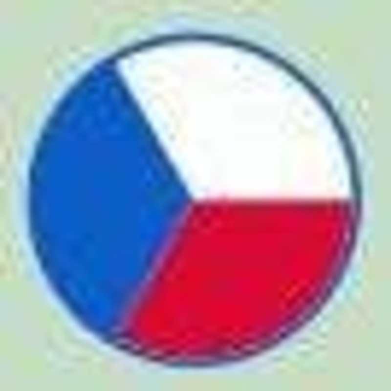 Czechoslovak Army Roundels (170mm) (2 Sets) (1/35, 1/48, 1/72, 1/87, 1/100, 1/144)