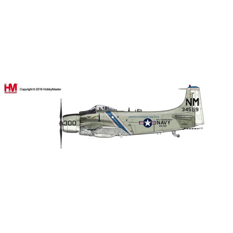 1/72 Douglas A-1H Skyraider VA-52 "Knight Riders"