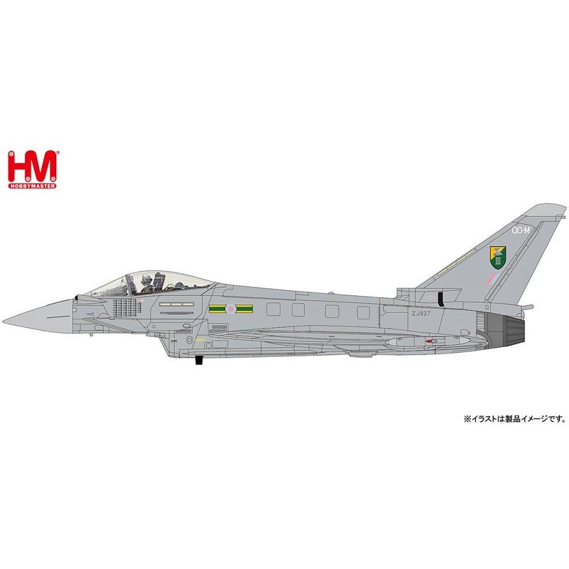 1/72 Eurofighter Typhoon ZJ927 QO-M, 3 Sqn., RAF, Libya 2011