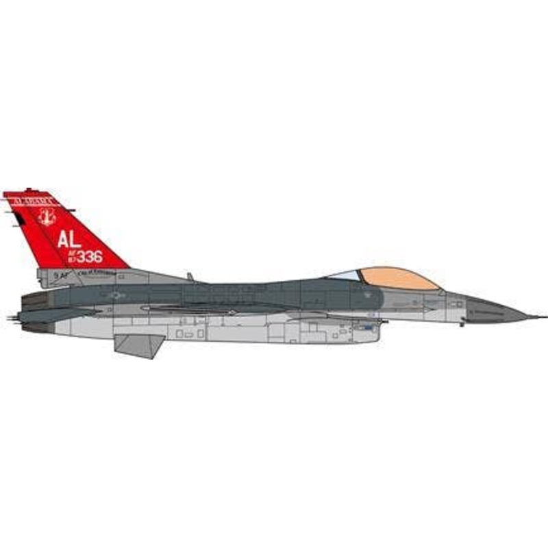 1/72  F-16C USAF ANG 160th FS 187th FW 2017