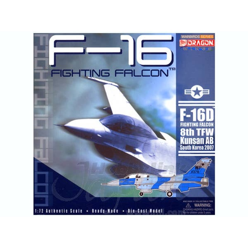 1/72 F-16D Fighting Falcon 8th TFW Kunsan AB South Kore