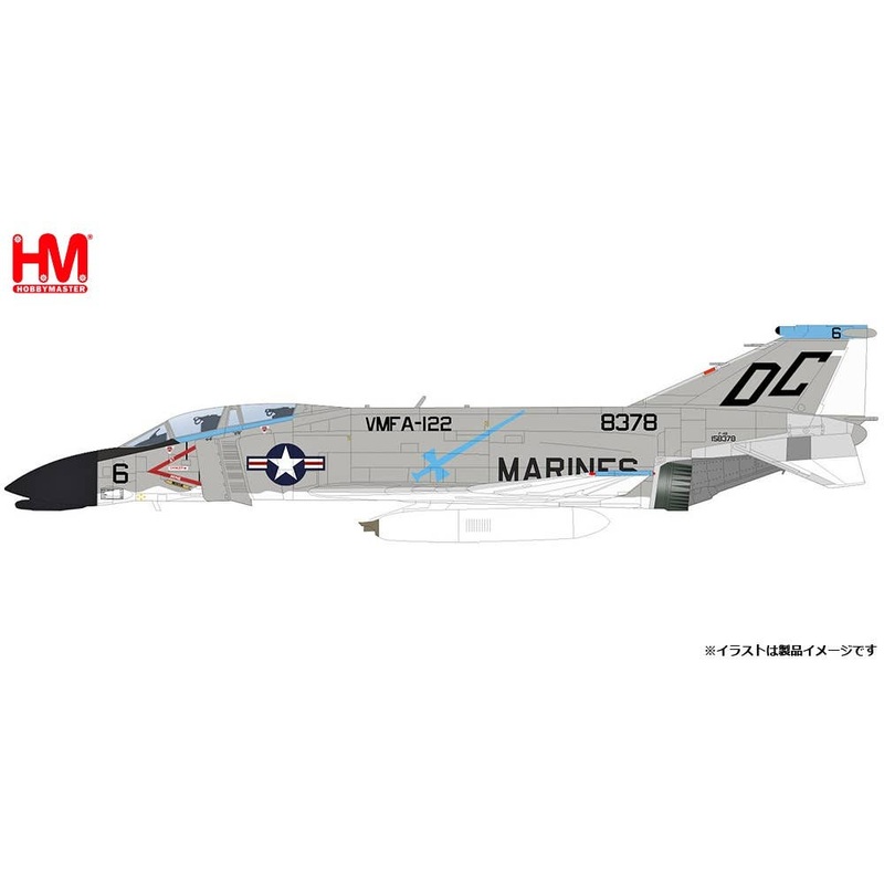 1/72 F-4B Phantom II VMFA-122w / SUU-23 Gun Pod