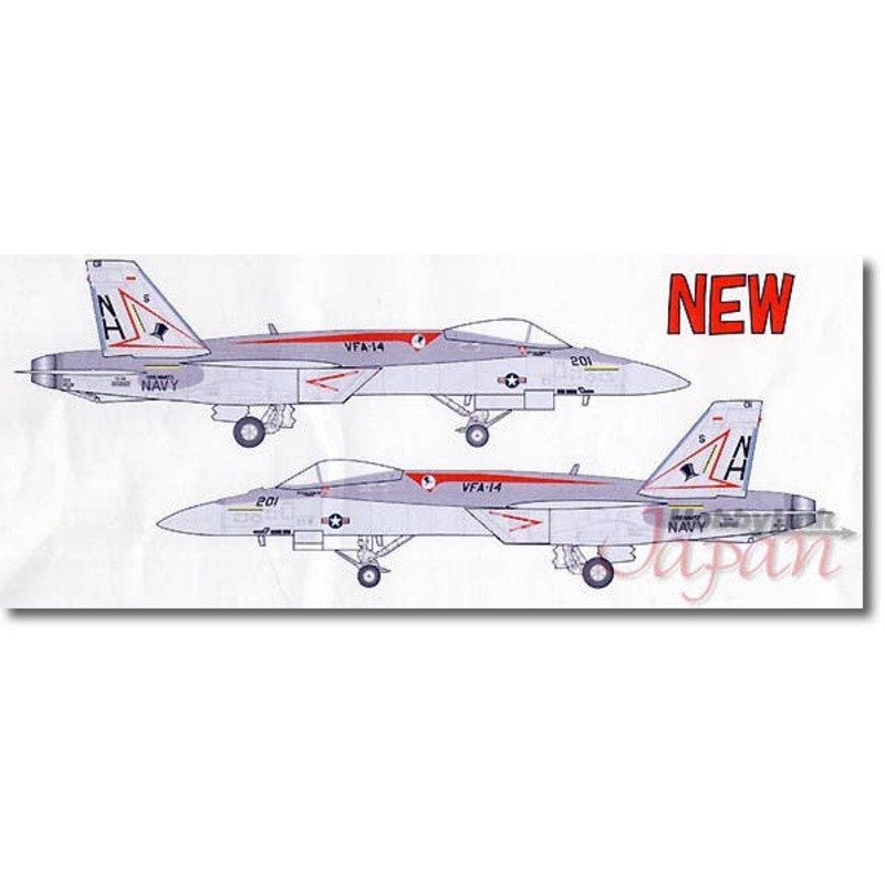 1/72 F/A-18E Super Hornet VFA-14 Nimitz CVN-68