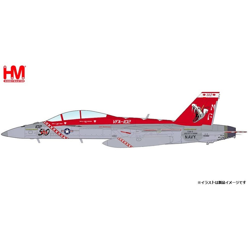 1/72 F/A-18F Super Hornet VF-102 Diamondbacks Atsugi Base 2005