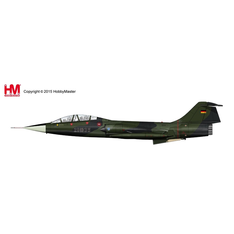 1/72 Lockheed F-104G Starfighter 20+05 Luftwaffe mid 1980s
