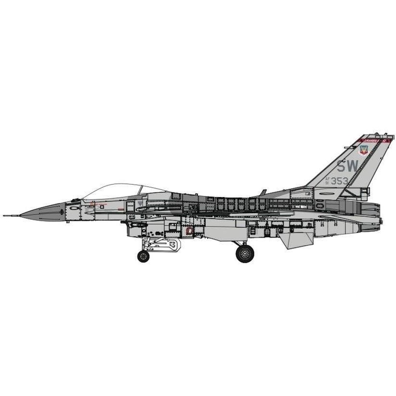 1/72 Lockheed F-16C Block 50 USAF 91353 77th FS MiG Killer