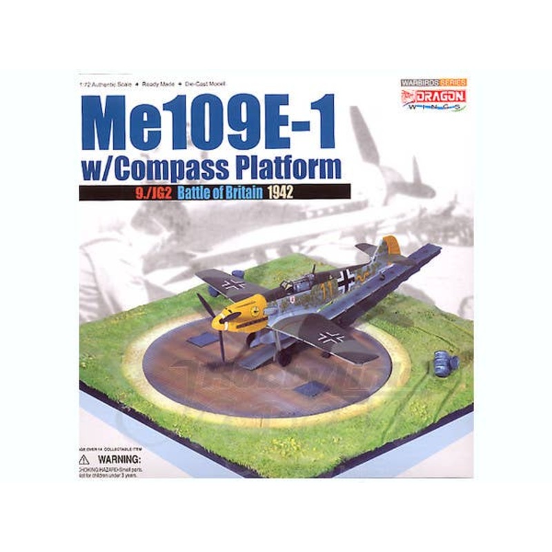 1/72 Me109E-1 9/JG2 w/Compass Platform