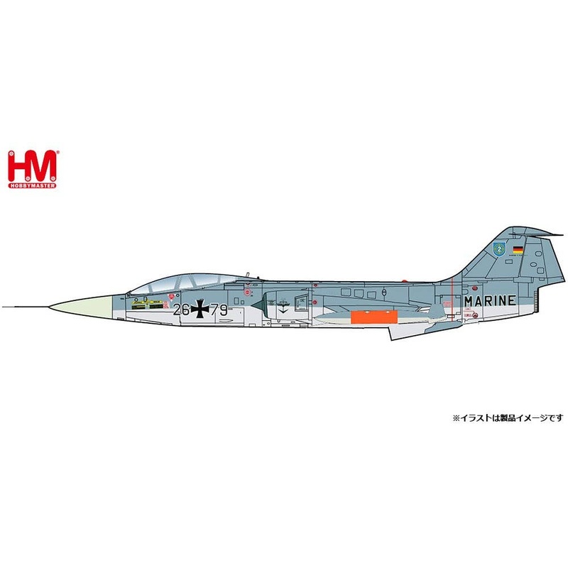 1/72 TF-104G Starfighter West German Navy 2nd Navy Wing