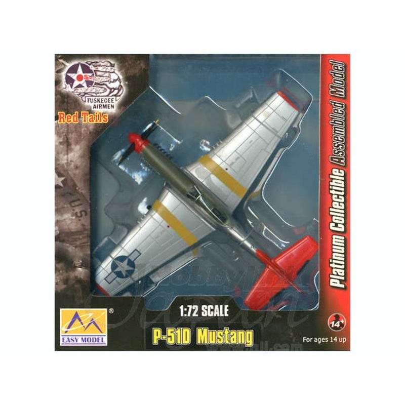1/72 Tuskegee Airmen Red Tails P-51D Mustang
