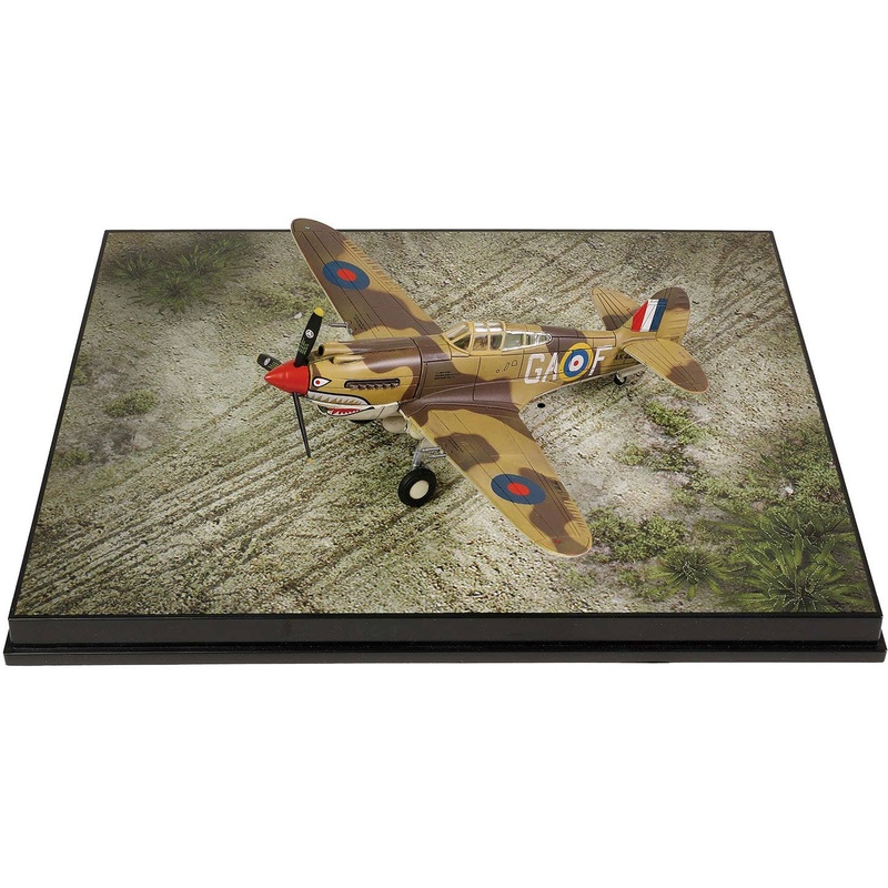 1/72 British Army P-40B Tomahawk Mk.IIB 112 Squadron No. AK402 GA-F October 1941 North Africa Completed (Reissue)