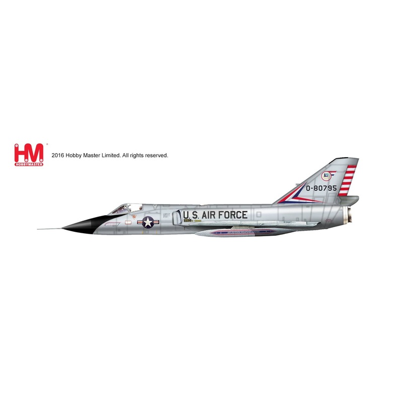 1/72 Convair F-106A Delta Dart 0-80795, Air Defence Weapons CenterTyndall AFB, Florida