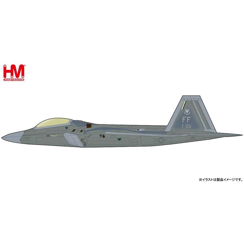 1/72 F-22A Raptor AF 09185, 1st OG Langley AFB, June 2017