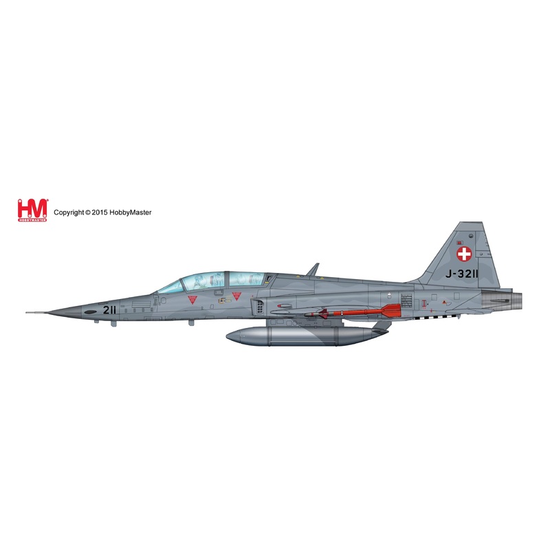 1/72 F-5F Tiger II Swiss Air Force #J-3211