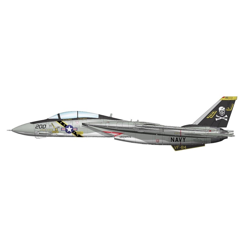 1/72 Grumman F-14A BuNo 160393/AJ 200, VF-84 "Jolly Rogers" US NAVY, 1977