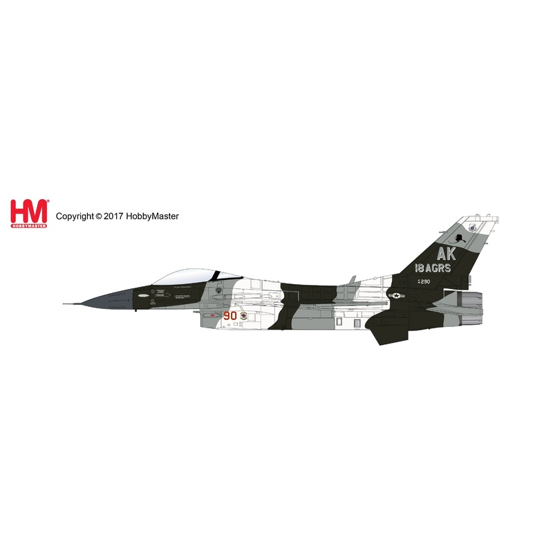 1/72 Lockheed F-16C Block 30 Fighting Falcon 18th Aggressor Squadron Commander
