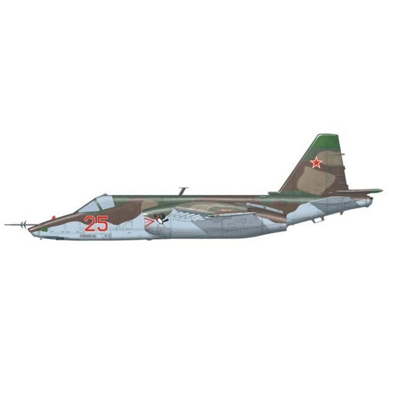 1/72 Su-25 Russian Air Force 368th OShAP Germany, 1993