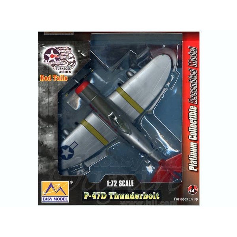 1/72 Tuskegee Airmen Red Tails P-47D Thunderbolt