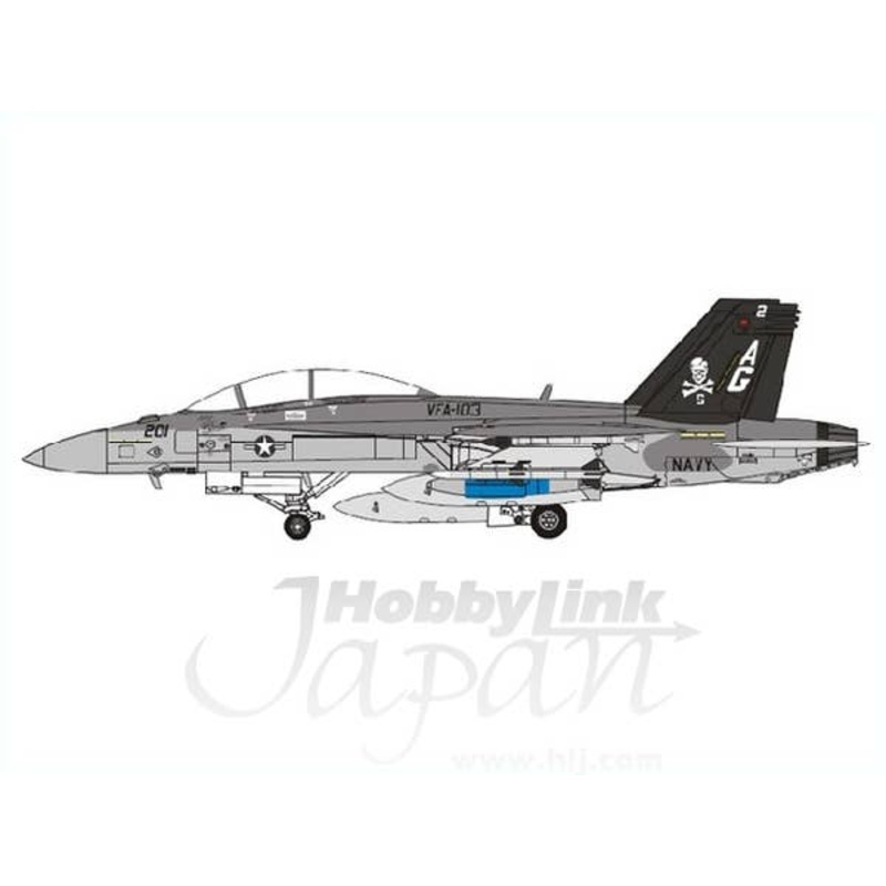 1/72 US.Navy F/A18F Super Hornet VFA-103 Jolly Rogers