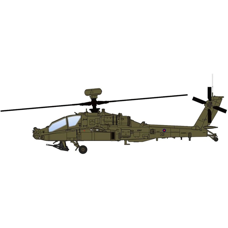 1/72 AH-64D Longbow ZJ171, British Army Air Corps, Cosford Airshow 2013