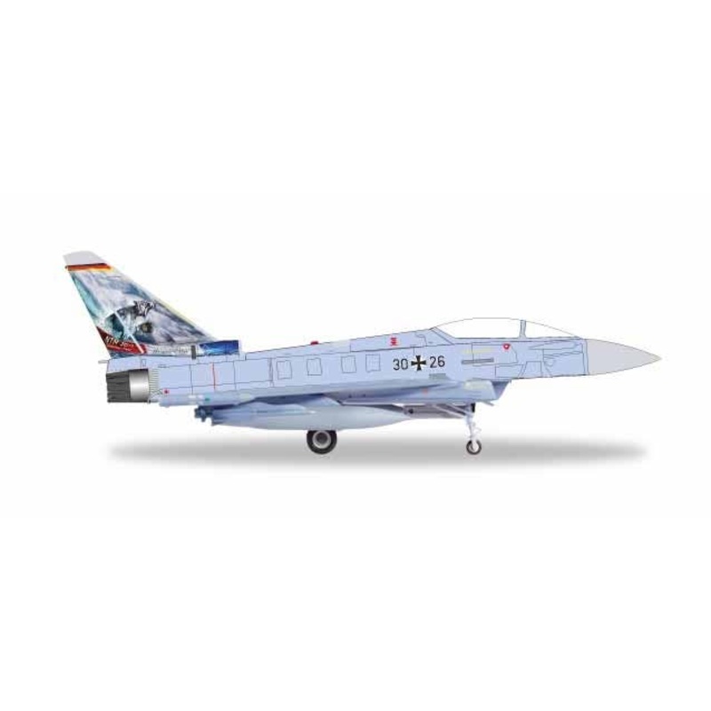 1/72 Eurofighter Luftwaffe "Atlantic Tiger" 3026