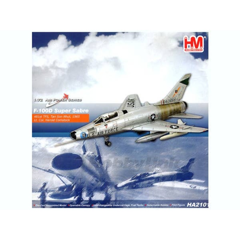 1/72 F-100D Super Sabre 481st TFS 1965