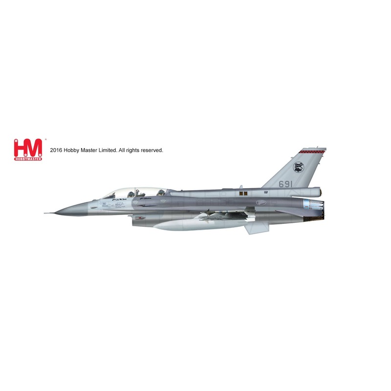 1/72 F-16D Fighting Falcon RSAF 140 Sqn, #691