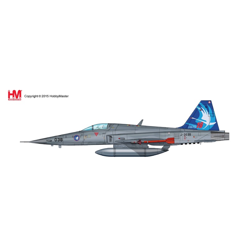 1/72 F-5E Tiger II Swiss Air Force 19 Staffel
