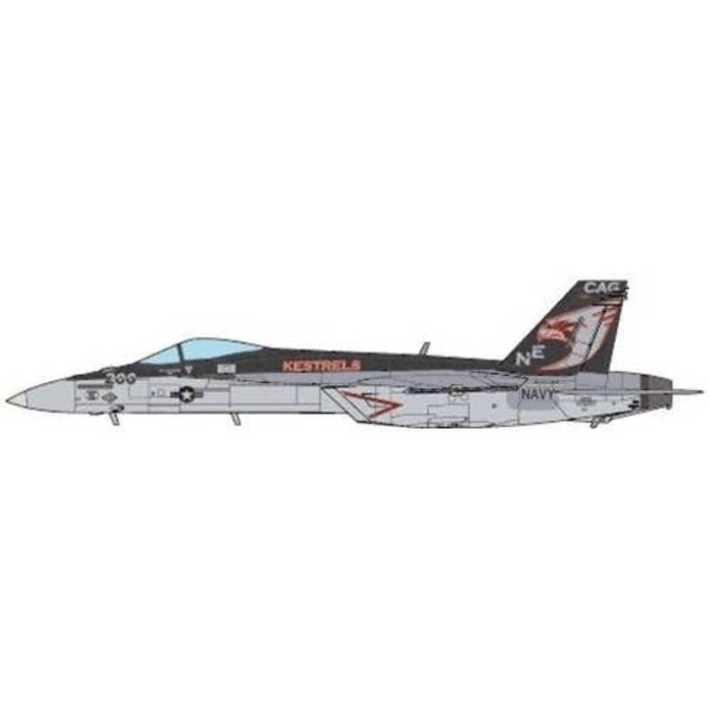 1/72 F/A-18E Super Hornet US Navy VFA-137 Kestrels USS George Washington (CVN-73) 2015