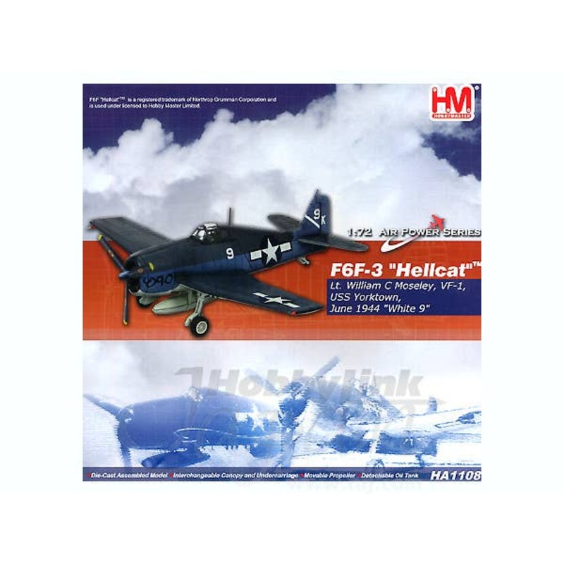 1/72 F6F-3 Hellcat White 9