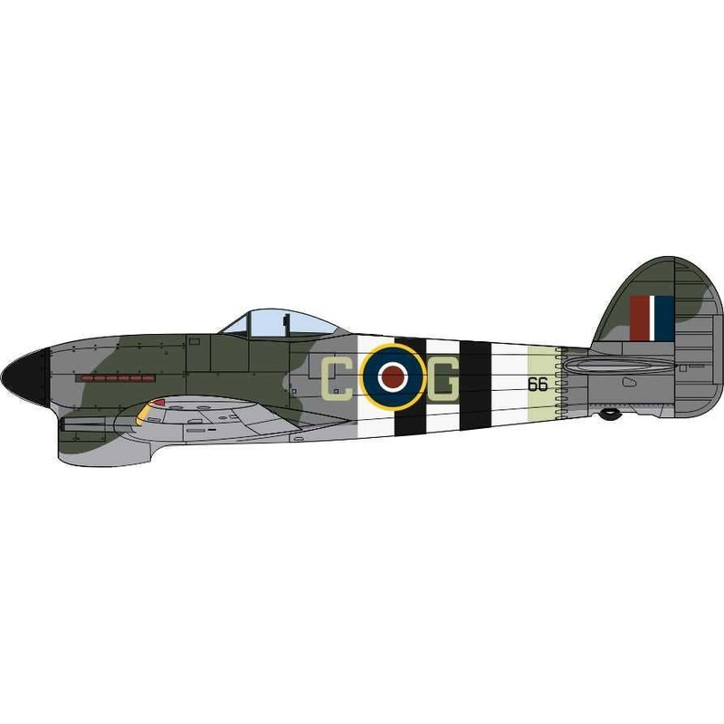 1/72 Hawker Typhoon Mk1 121 Squadron RAF Holmsley South 1944