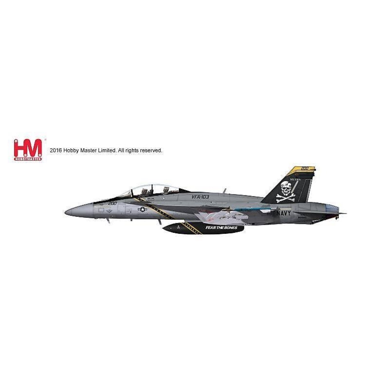 1/72 McDonnell Douglas F/A-18F 166620, VFA-103, USS Eisenhower 2012
