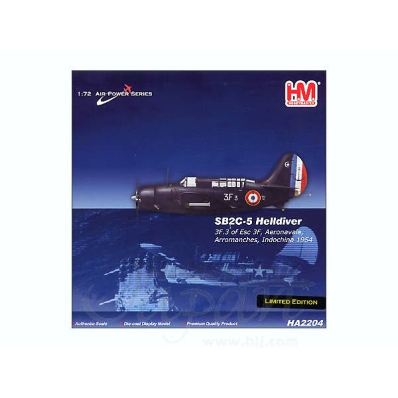 1/72 SB2C-5 Helldiver 3F.3 of Esc 3F, Aeronavale, Indoc