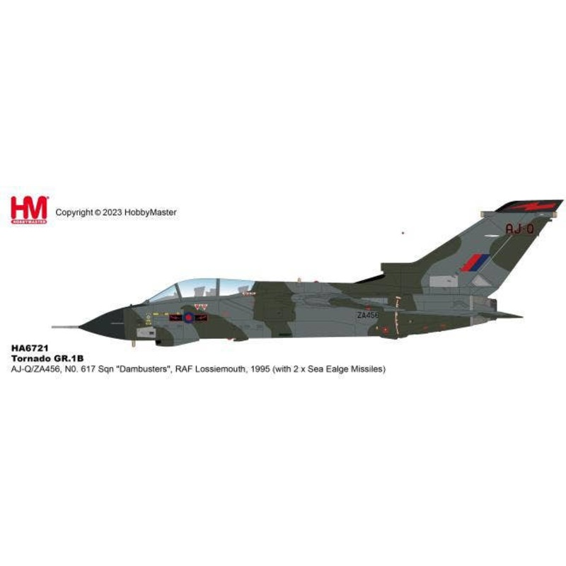 1/72 Tornado GR.1B Royal Air Force 617 Squadron Dam Busters 1995
