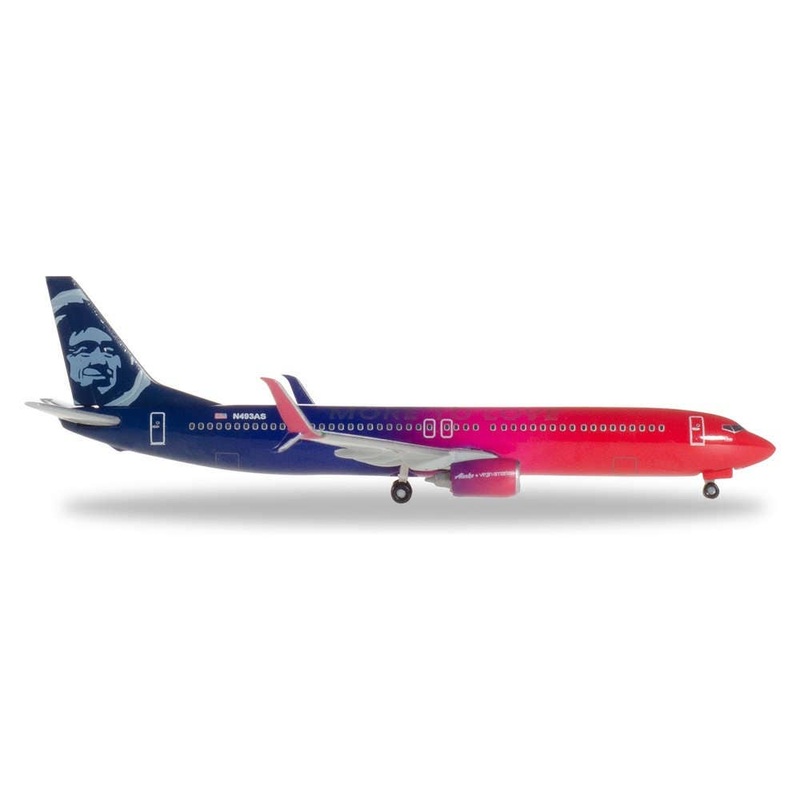 1/500 737-900 Alaska Airlines N493AS Virgin USA Merger Livery