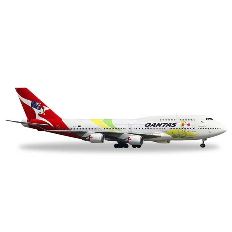 1/500 747-400 Qantas Team Rio 2016 VH-OEJ