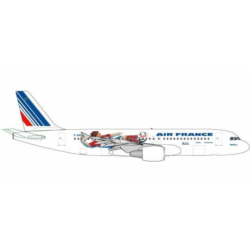 1/500 A320 Air France 1998 Netherlands/Italy F-GFKU