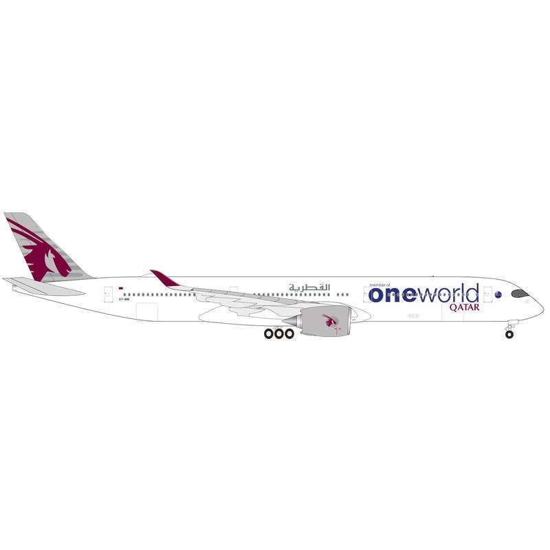 1/500 A350-1000 Qatar Airways Oneworld Paint A7-Ane