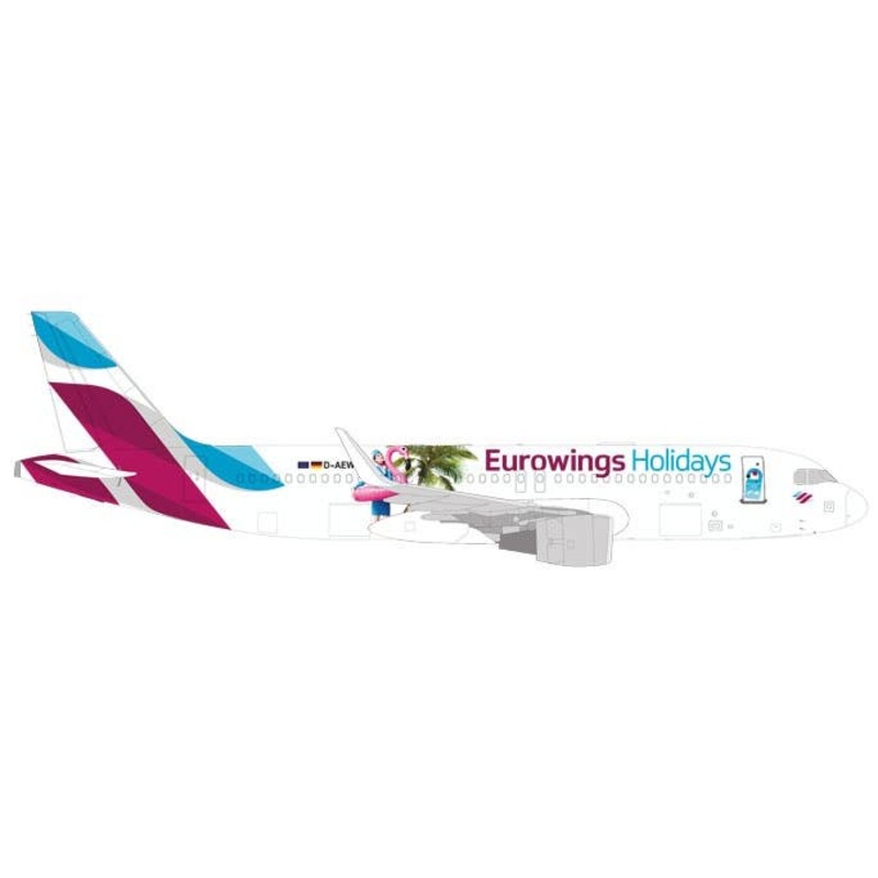 1/500 Eurowings Europe Airbus A320 "Eurowings Holidays" OE-IQD