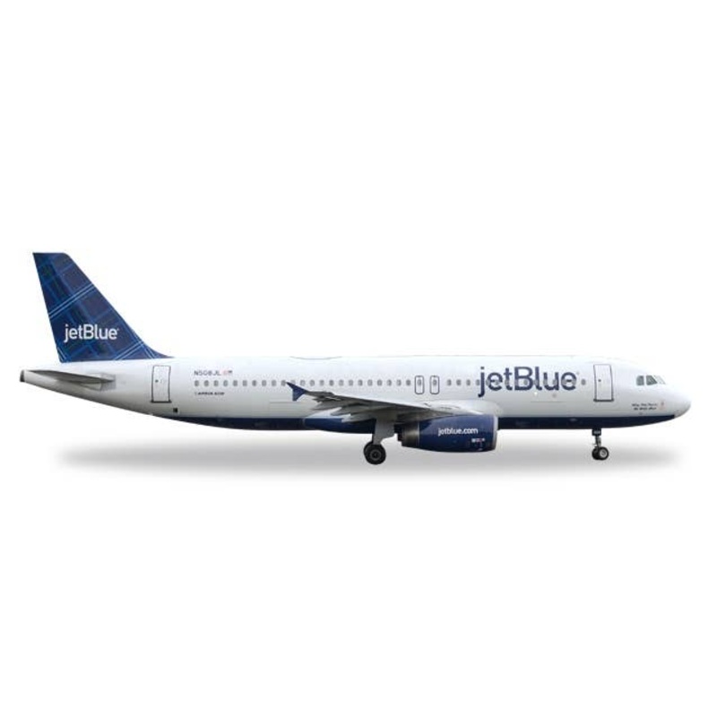 1/500 JetBlue Airways Airbus A320 - "Tartan" tail design - N508JL "May the Force be with Blue"