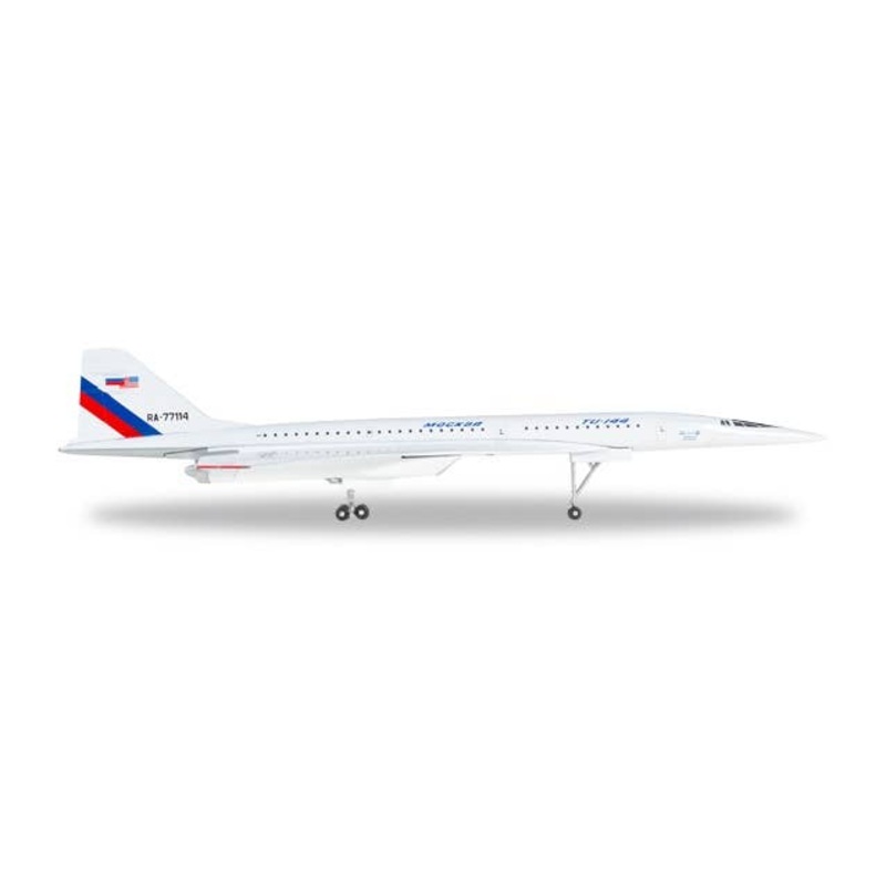 1/500 TU-144L NASA Supersonic Flight Experimental Aircraft RA-77114