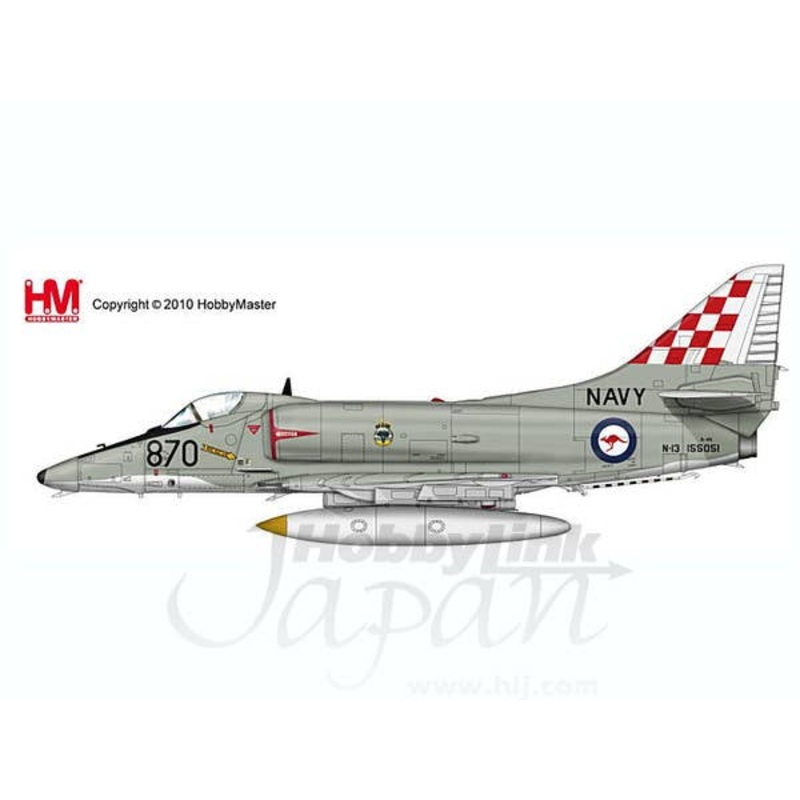 1/72 Douglas A-4G Skyhawk No. 8 Sqn., HMAS Melbourne, June 1977