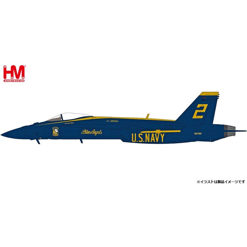 1/72 F/A-18E Super Hornet Blue Angels 2nd aircraft 2021