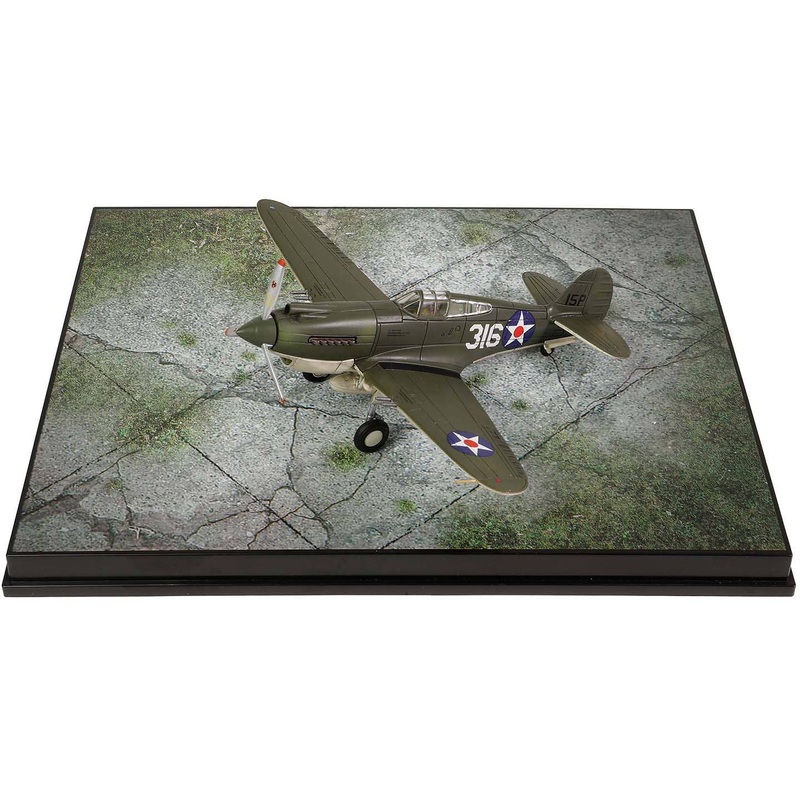 1/72 US Army P-40B Hawk 81A-2 47th Pursuit Squadron Kenneth Taylor Aircraft number 316/15P December 7, 1941 Pearl Harbor Finished Product (Reissue)