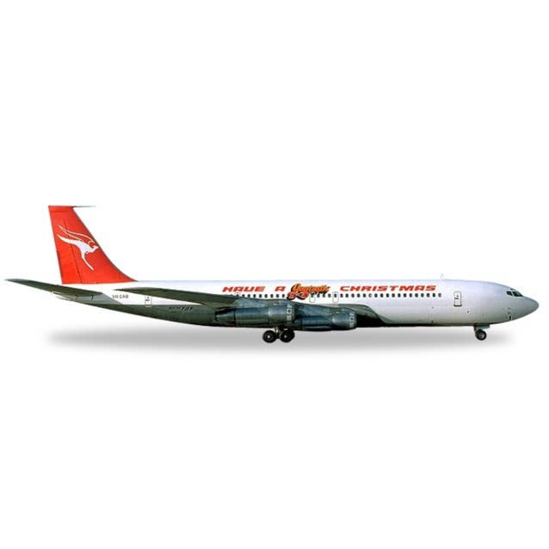 1/500 707-300C Qantas Qantastic Christmas VH-EAB