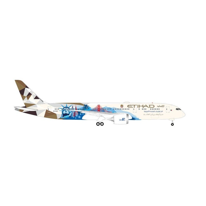1/500 787-9 Etihad Choose the USA A6-BLE