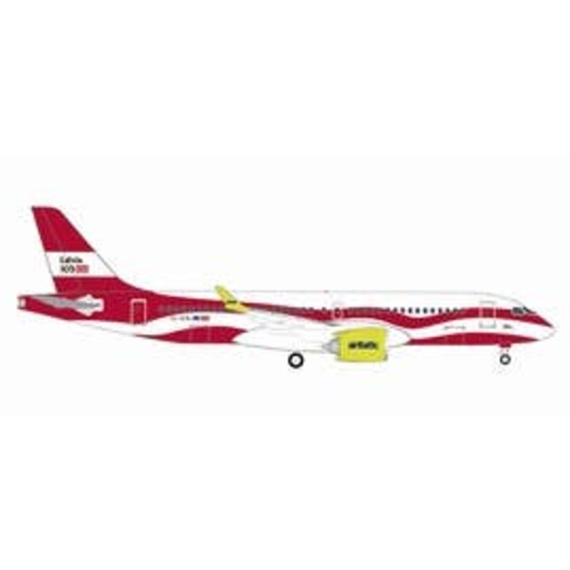 1/500 A220-300 airBaltic YL-CSL Latvia 100