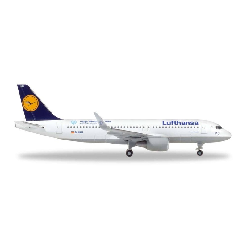 1/500 A320 Lufthansa D-AIUQ Munich Airport 25 Years