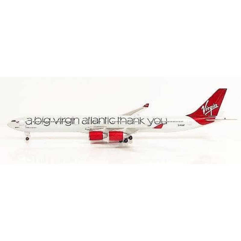 1/500 A340-600 Virgin Atlantic a big thank you