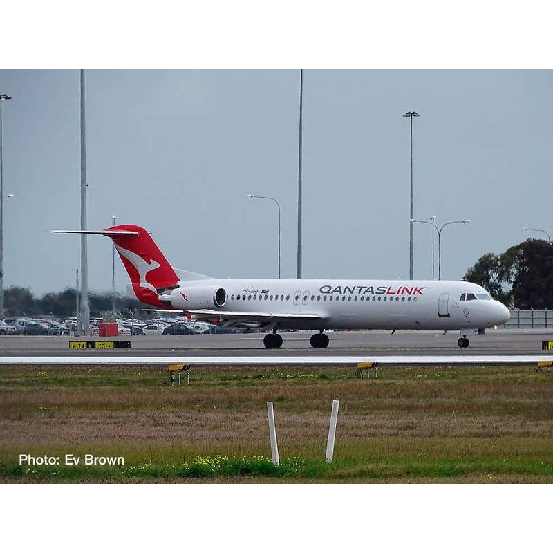 1/500 Fokker 100 QantasLink Paraburdoo VH-NHP