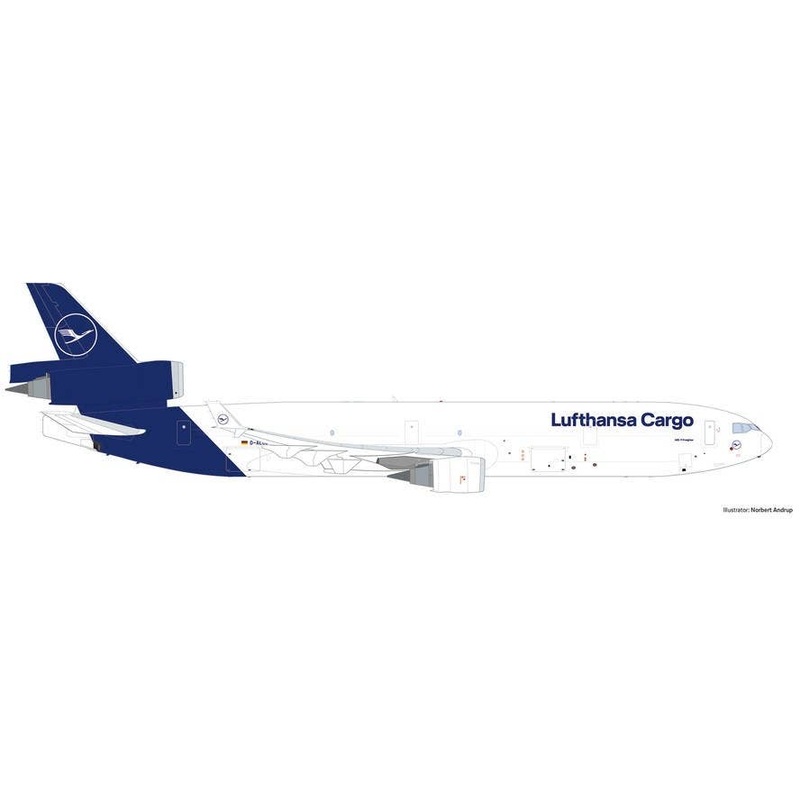 1/500 Md-11F Lufthansa Cargo D-Alcd